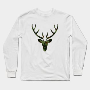 Camo Stag Long Sleeve T-Shirt